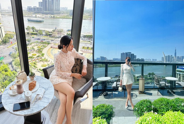 View xịn sò của Mê Linh Lounge. (Ảnh: Nguyễn Thảo/ Group Ẩm Thực Sài Gòn)