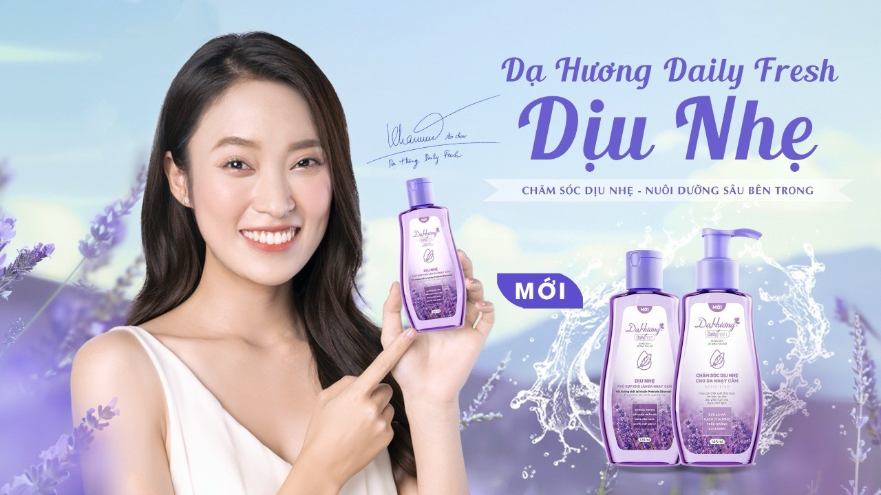 Dạ hương ra mắt dòng DDVSPN thế hệ mới Dạ Hương Daily Fresh