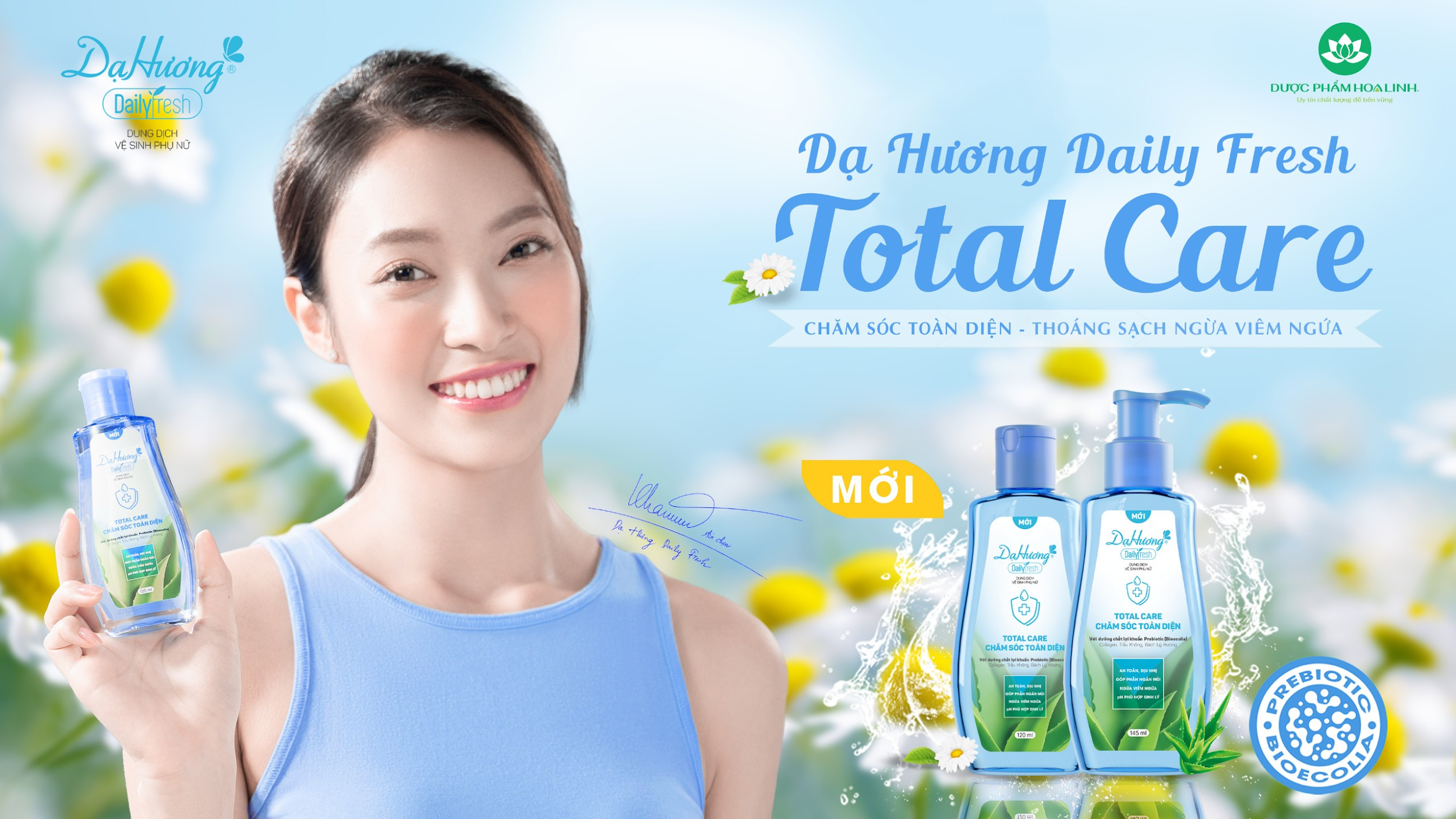 Dạ hương ra mắt dòng DDVSPN thế hệ mới Dạ Hương Daily Fresh