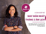 3 con giáp vận may rực rỡ nhất tháng 12 âm lịch
