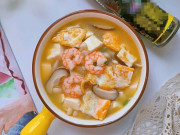 Bếp Eva - Canh đậu hũ nấu tôm ngọt ngon lại bổ dưỡng, cả nhà ăn không còn một giọt