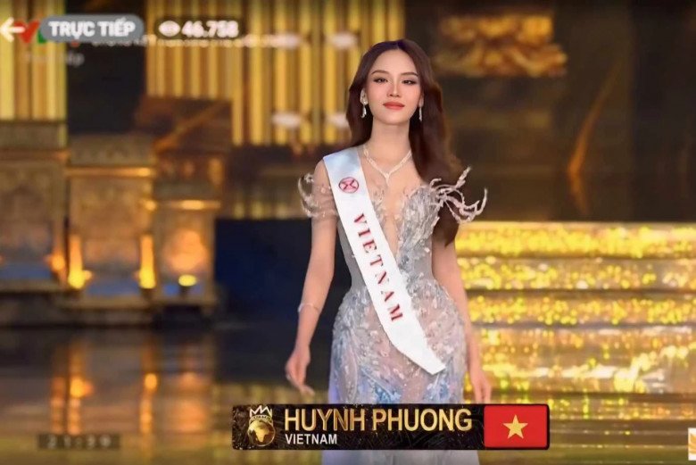 Mai Phương đại diện Việt Nam tham gia Miss World 2024.