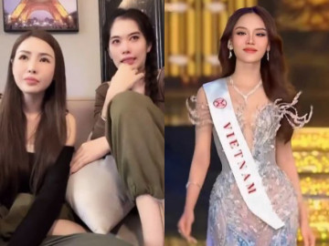 Nam Em họp mặt Quế Vân livestream phần thi của Mai Phương tại Chung kết Miss World: Để coi hào quang tới đâu