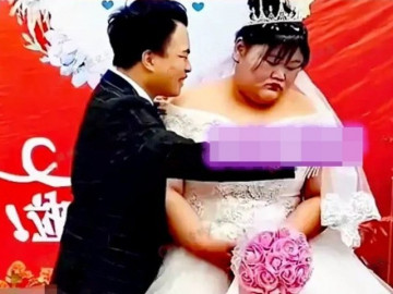 Chú rể điển trai cưới cô dâu kém sắc, ngỡ ngàng thái độ của 2 nhân vật chính trong ngày cưới