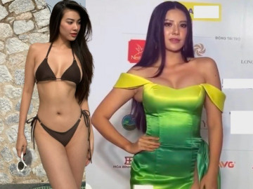 Á hậu từng bị chê cười vì tăng 10kg, nay trở lại với đường cong đỉnh cao khi diện bikini nhỏ xíu