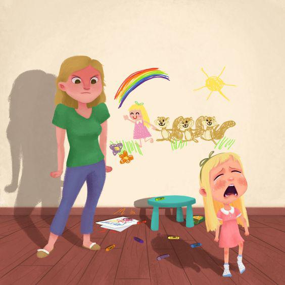 Dưới sự phủ nhận liên tục của bố mẹ, tâm lý nổi loạn của trẻ có thể bị kích thích.