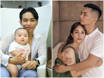 Sao Việt 24h: Con gái thứ 3 vừa tròn 6 tháng tuổi, Phan Hiển bày tỏ mong muốn có thêm em bé rồng