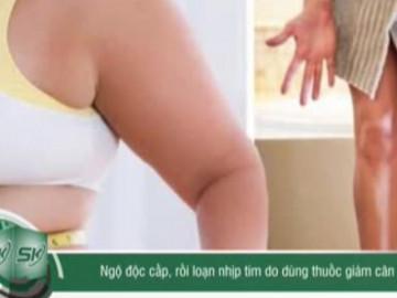 Cảnh báo ngộ độc cấp, rối loạn nhịp tim do dùng thuốc giảm cân