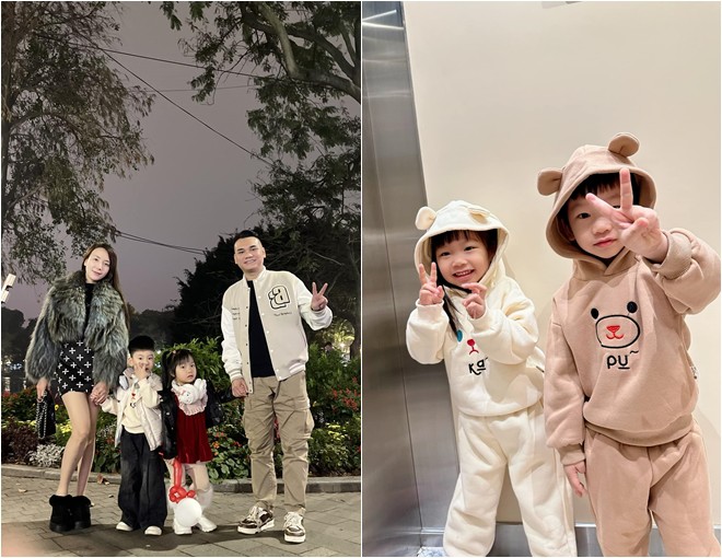 Gia đình đủ nếp đủ tẻ của Khắc Việt.