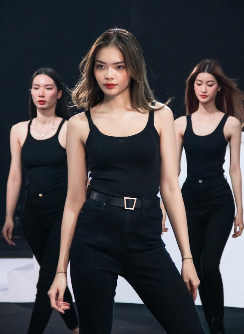 Thanh Trâm ghi ấn tượng tại cuộc thi The Face Việt Nam.