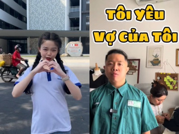 Trào lưu mới xâm chiếm TikTok làm cho người người bỗng yêu trường, yêu công ty, đặc biệt là yêu vợ