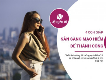 Không sợ mạo hiểm, 4 con giáp này sẵn sàng tất tay cho thành công sự nghiệp