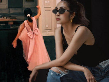 Con gái Tăng Thanh Hà lớn nhanh như thổi, mặc váy do nhà thiết kế hàng đầu Việt Nam thực hiện