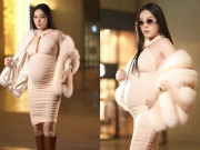 Bà bầu - Phương Oanh dưỡng thai kiểu "hào môn", bụng bầu vượt mặt vẫn đẹp rạng rỡ bảo sao Shark Bình mê mẩn