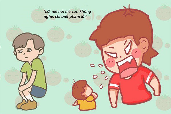 Đứa trẻ dù ngoan ngoãn đến đâu, việc mắc lỗi là một chuyện bình thường.