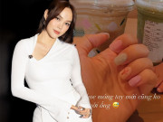 Làm đẹp - Minh Hằng chăm con vẫn không quên làm móng, nhờ cách này mà mẹ đẹp con an toàn