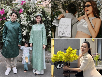 6 sao Việt chuẩn bị đón “Rồng vàng”, hội nhóc tỳ toàn con nhà gia thế, hứa hẹn gây sốt