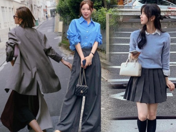 Gam màu trang phục hot nhất dành cho chị em không mê màu mè, cứ diện là 9/10 người khen sang