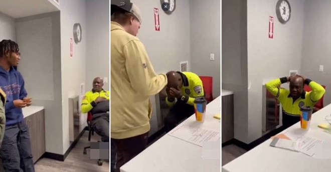 10 năm không về nhà để tiết kiệm, anh bảo vệ bật khóc trước hành động của các sinh viên - 2