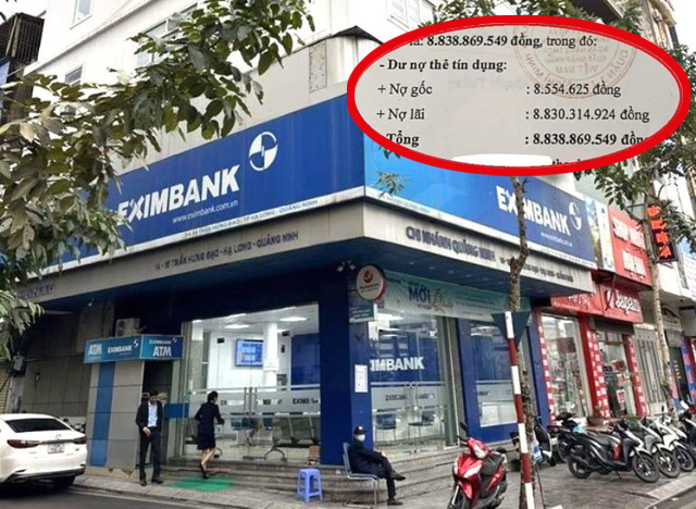 Ngân hàng Eximbank chi nhánh tại tỉnh Quảng Ninh. Ảnh: Nguyễn Hùng.