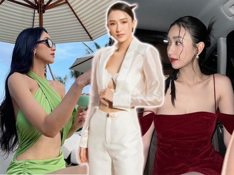 "Nàng thơ xứ Huế" thích mặc váy áo cắt xẻ, nhưng luôn tuân thủ một điều để không hớ hênh