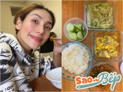 Bếp Eva - Võ Hoàng Yến vừa kết hôn và mang bầu đã chứng minh ngay tài vợ đảm, nấu cơm đem tới chỗ làm cho chồng