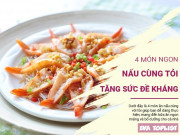 Clip Eva - 4 món ăn nấu cùng với tỏi, tăng đề kháng cho gia đình những ngày chuyển mùa