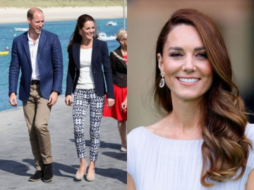 Kate Midddleton lần đầu lộ diện sau ở ẩn, mặc kiểu quần giản dị tố dáng gầy báo động
