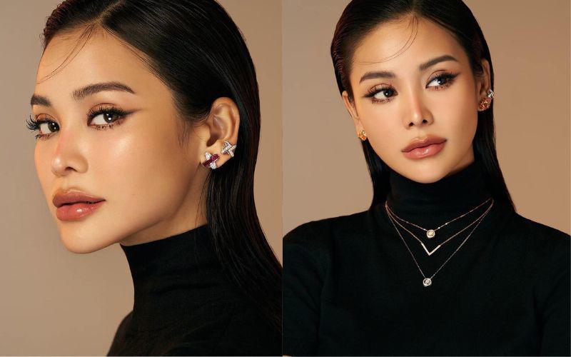 Mỹ nhân Thái Lan cũng được đánh giá là sở hữu gương mặt phù hợp với nhiều layout makeup khác nhau.
