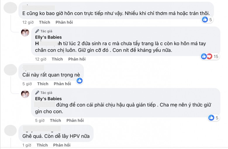 Elly Trần: amp;#34;Chồng tôi có thói quen khó hiểu là cứ hôn trực tiếp lên miệng của 2 bé mỗi khi chào tạm biệtamp;#34; - 4