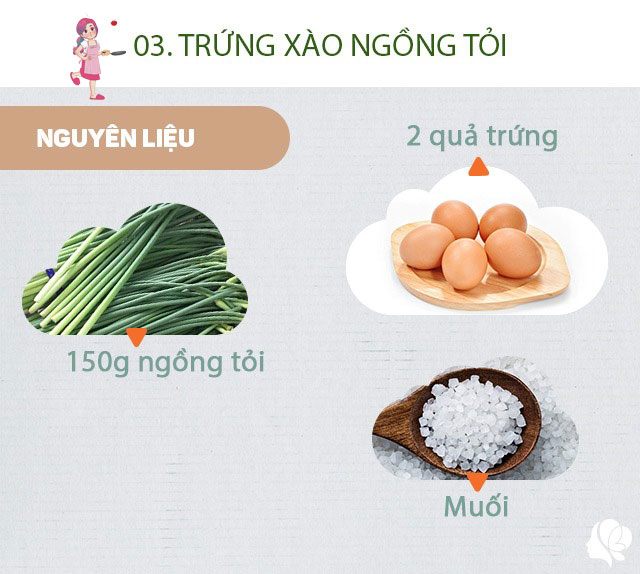 Chuẩn bị: 1 bó rau cải, 1 ít muối.