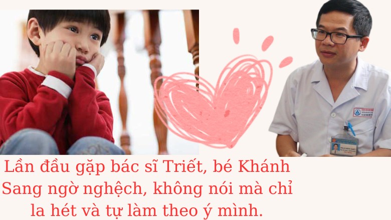 Theo bác sĩ Triết, nhiều phụ huynh có con bị tự kỷ đã rơi vào trầm cảm, khủng hoảng và bế tắc.