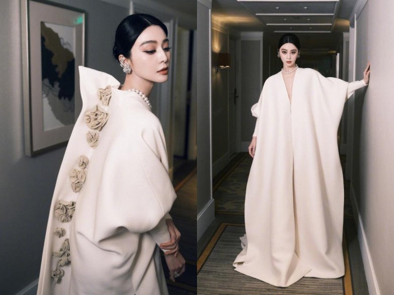 Phạm Băng Băng dự Giải thưởng Điện ảnh Châu Á với chiếc váy haute couture xuân hè 2024 của thương hiệu đến từ Pháp.