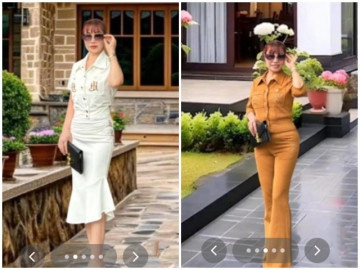 Hình ảnh mới nhất của cô dâu Thu Sao: Bất ngờ lấn sân làm mẫu ảnh, nhan sắc ở tuổi U70 khiến dân tình ngỡ ngàng