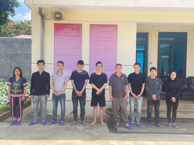 Các đối tượng tại cơ quan điều tra