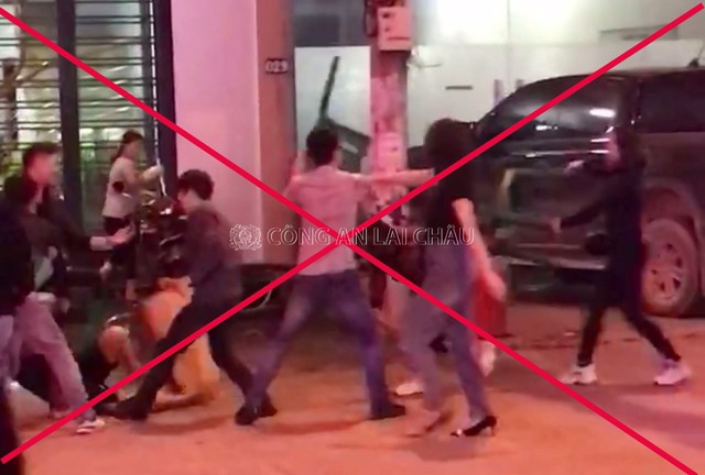 Hiện trường nơi xảy ra vụ hỗn chiến