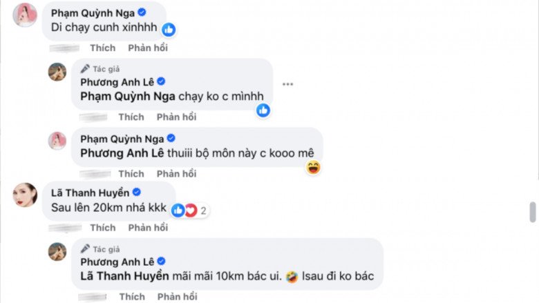 Có nhiều nữ diễn viên như Thanh Hương hay Lã Thanh Huyền cũng thấy thích thú với bộ môn cực nhọc này và hào hứng đề nghị lần sau sẽ đi cùng.