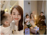 Yêu con - Con trai Ly Kute sinh nhật 8 tuổi giản dị nhưng đầy hạnh phúc vì có cả bố cả mẹ bên cạnh