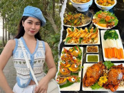 Bếp Eva - Gái đảm khoe loạt mâm cỗ như ngoài khách sạn, ai cũng phải choáng váng về độ chất, đẹp