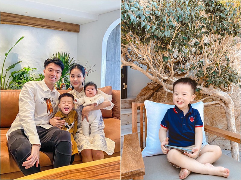 Được biết hiện nay, 2 cậu ấm sống cùng bố mẹ trong cơ ngơi gần 20 tỷ tại Hà Nội. Nhóc tì còn thường xuyên được bố mẹ cho đi nghỉ dưỡng ở các resort sang trọng. Soup đang theo học một trường mầm non quốc tế gần nhà.
