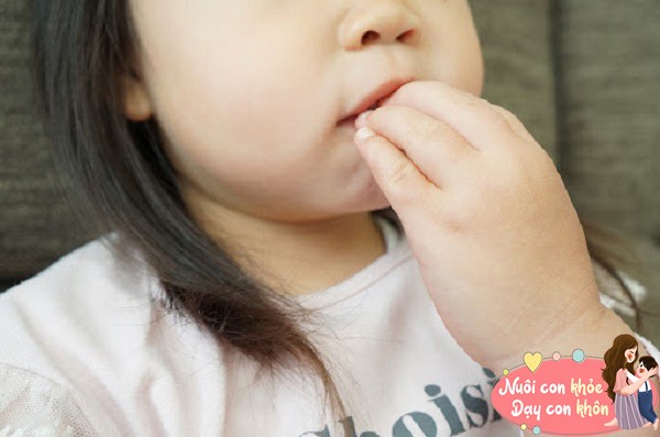 Hãy cho trẻ biết hành vi cắn người khác là không được phép.