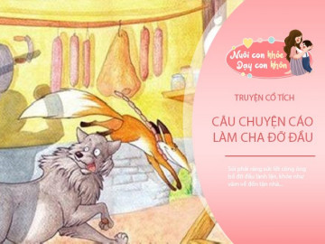 Truyện cổ tích: Cáo làm cha đỡ đầu