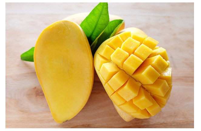 Ăn quả xoài khi chín tốt cho hệ tiêu hóa. Ảnh minh họa.