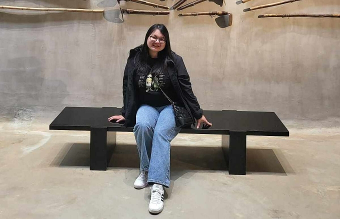 Hoàng Anh trước khi giảm cân. Ảnh: Nhân vật cung cấp