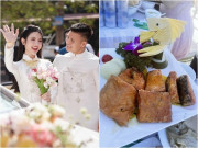 Bất ngờ thực đơn cưới Quang Hải - Chu Thanh Huyền ở nhà gái: Sang trọng nhưng có món chân quê
