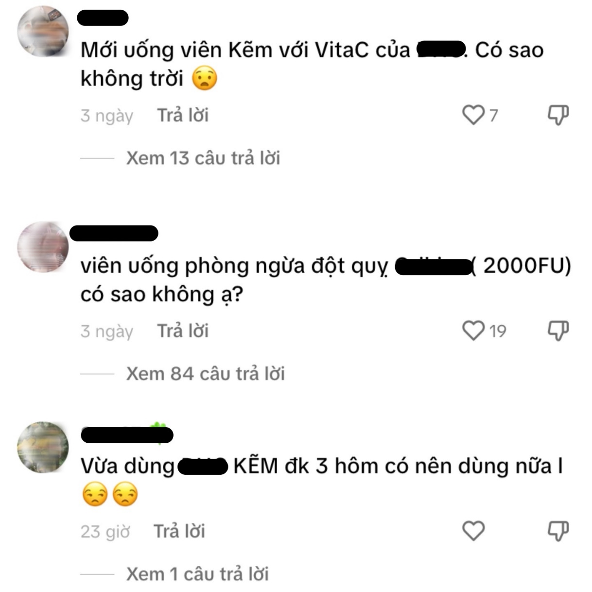 Dưới phần bình luận, nhiều người tỏ ra lo lắng về sản phẩm mình đang sử dụng