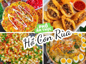 Ẩm thực Hồ Con Rùa khiến giớ trẻ mê mệt, bánh tráng nước, xôi chiên chỉ từ 15.000 đồng