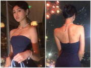 Yêu con - Bé gái "Bố ơi! Mình đi đâu thế?" tuổi dậy thì nhận không ra, mặc váy khoe vai trần gây tranh cãi