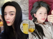 Đẹp - Uống 500ml nước này, chị em có làn da trắng sáng chấp cam thường như Triệu Lộ Tư và Phạm Băng Băng