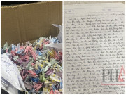 Những lá thư tay của bạn học gửi nam sinh bị đánh chết não